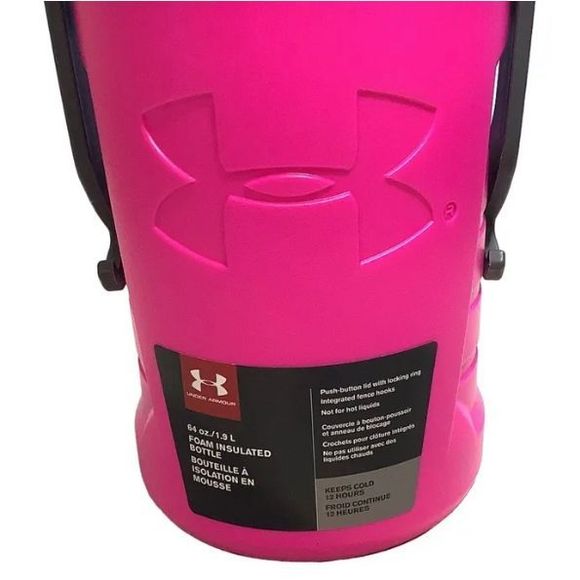 Under Armour Dining New Under Armour Thermos 64 Oz Water Jug Pink